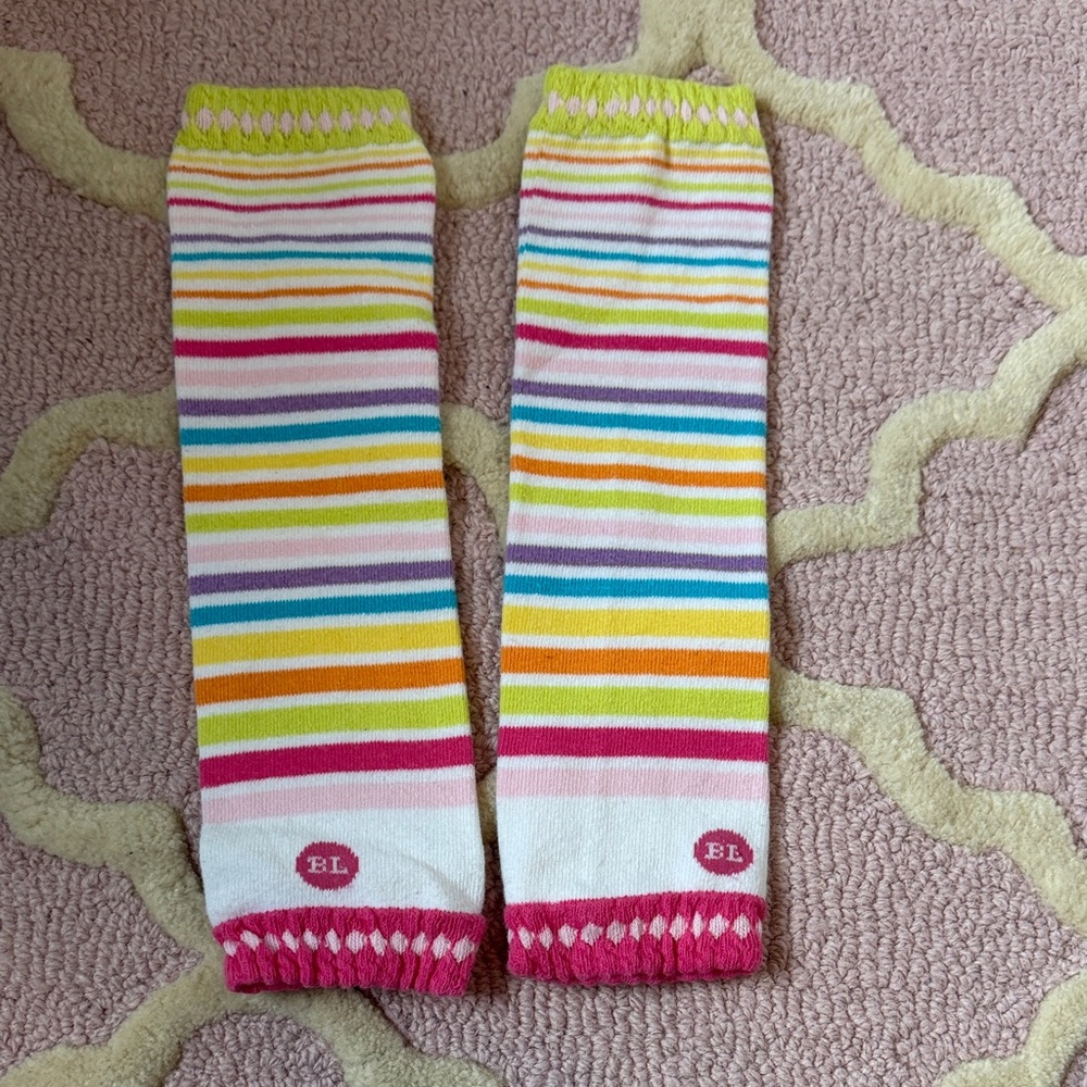 Baby Leg Colorful Striped Leg Warmers